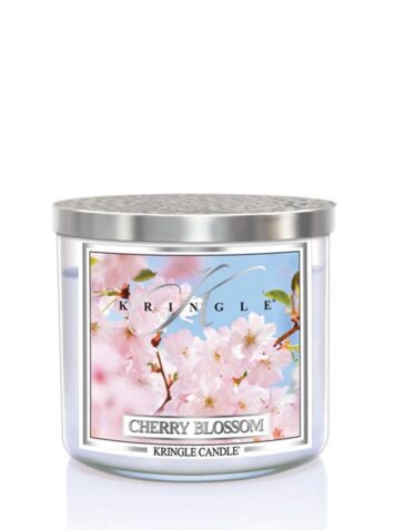 קרינגל קנדל נר ריחני צ'רי בלוסום 396גרם KRINGLE CANDLE CHERRY BLOSSOM 396G