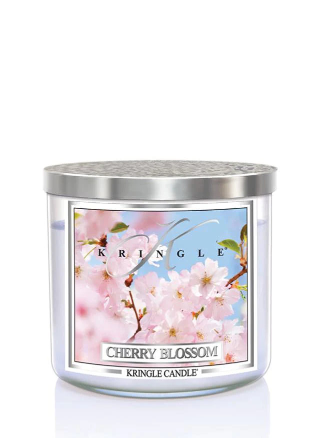 קרינגל קנדל נר ריחני צ'רי בלוסום 396גרם KRINGLE CANDLE CHERRY BLOSSOM 396G