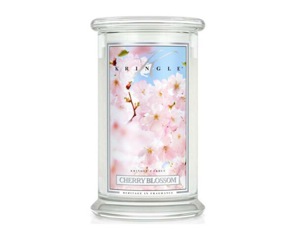 קרינגל קנדל נר ריחני צ'רי בלוסום 623גרם KRINGLE CANDLE CHERRY BLOSSOM 623G