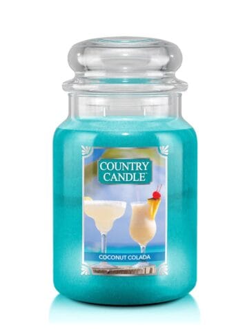 קאנטרי קנדל נר ריחני קוקונט קולדה 680גרם COUNTRY CANDLE COCONUT COLADA 680G