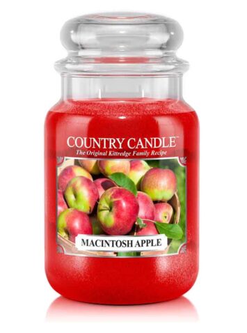 קאנטרי קנדל נר ריחני מקינטוש אפל 680גרם COUNTRY CANDLE MACINTOSH APPLE 680G