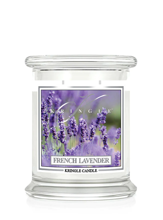 קרינגל קנדל נר ריחני פרנץ לבנדר 411גרם KRINGLE CANDLE FRENCH LAVENDER 411G