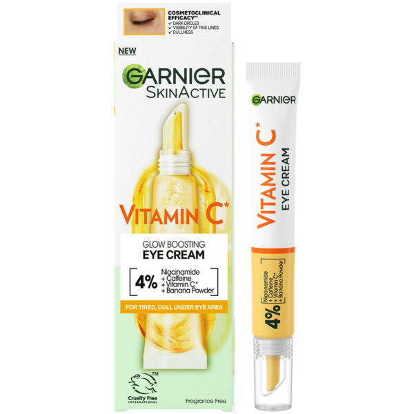 גרנייה קרם עיניים ויטמין סי 15מ"ל GARNIER EYE CREAM VITAMIN C 15ML