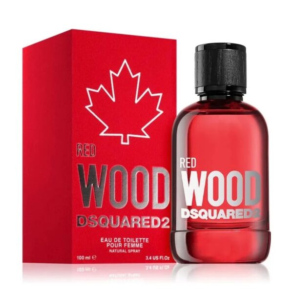 דיסקווארד ווד רד בושם לאישה אדט 100מ"ל DSQUARED WOOD RED EDT 100ML