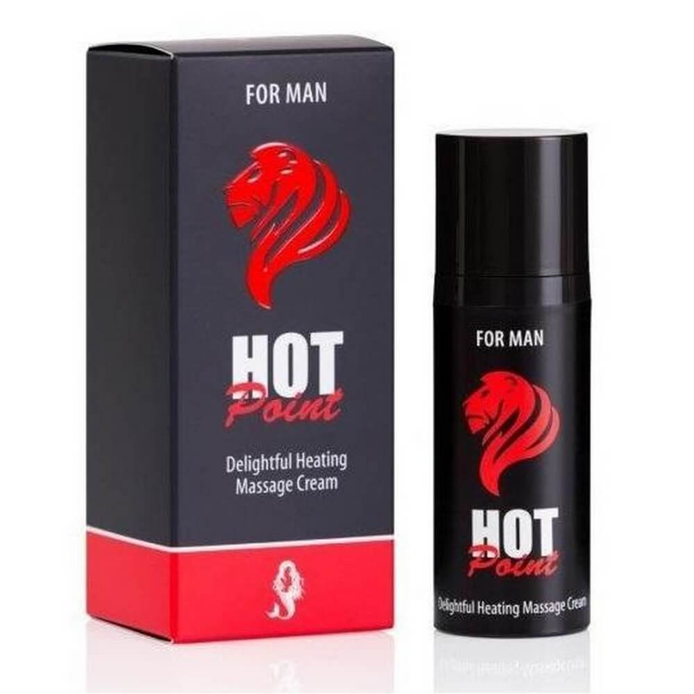 חומר השהייה וזיקפה לגבר HOT POINT FOR MEN