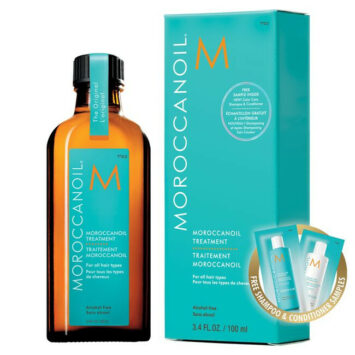 מרוקן אויל שמן שיער קלאסי + דוגמית שמפו מתנה 100מ"ל MOROCCAN OIL TREATMENT OIL 100ML