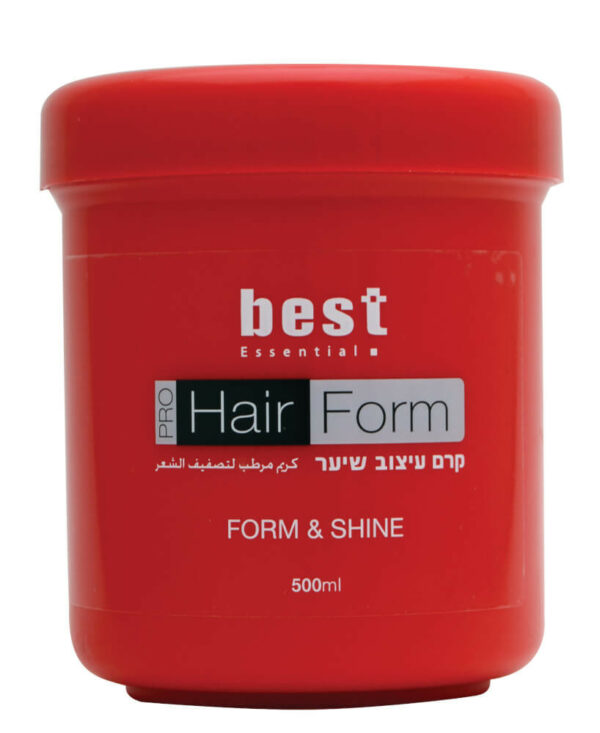 בסט הייר פורם קרם עיצוב שיער 500מ"ל BEST HAIR FORM CREAM 500ML