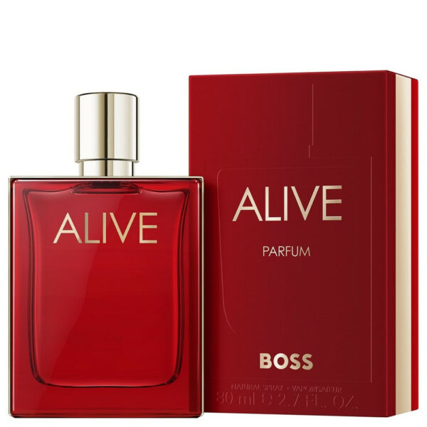 הוגו בוס אלייב בושם לאישה פרפיום 80מ"ל HUGO BOSS ALIVE PARFUM 80ML