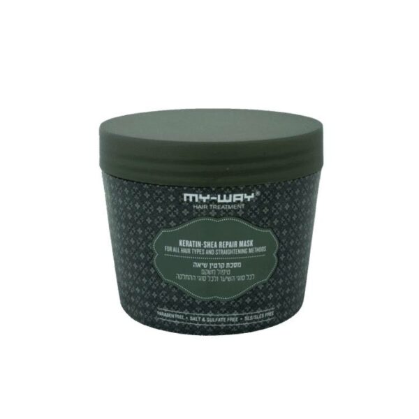 מיי וואי מסכה קרטין שיאה 500מ"ל My Way Keratin Shea MASK 500ML