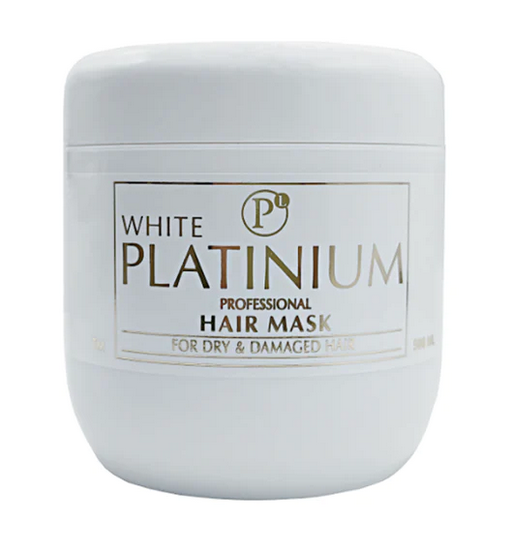 ווייט פלטינום מסכה לשיער עם גרגירים 500מ"ל WHITE PLATINUM HAIR MASK 500ML