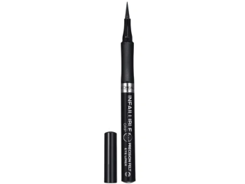 לוריאל אינפליבל איילנר פרסיז'ן שחור – LOreal Infallible Precision Felt Eyeliner 0.88ml 01 Black