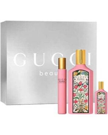 גוצי פלורה גורגס גרדניה מארז לאישה אדפ 100מ"ל GUCCI FLORA GORGEOUS GARDENIA SET EDP 100ML