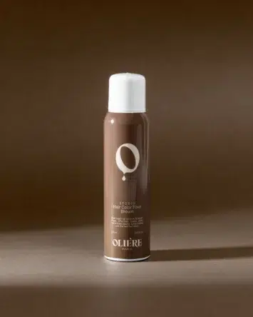 אולייר ספריי תיקון צבע חום 150מ״ל OLIERE PARIS HAIR COLOR FIXER SPRAY BROWN 150ML