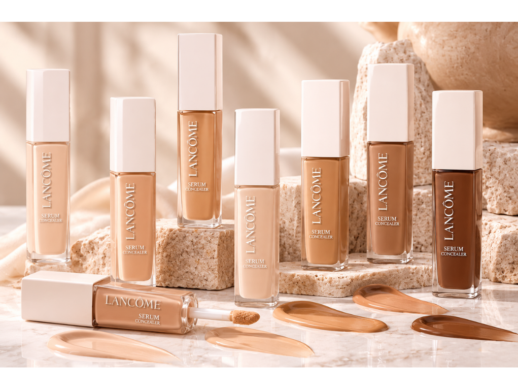 לנקום טיינט אידול קונסילר על בסיס סרום – LANCOME TEINT IDOLE ULTRA WEAR CARE & GLOW SERUM CONCEALER