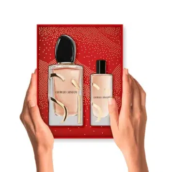 ארמני סי אדפ אינטנס מארז בושם לאישה 100מ"ל + 15מ"ל  ARMANI SI EDP INTENSE SET 100ML + 15ML