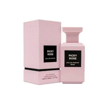 פרגרנס פיקי רוז בושם יוניסקס אדפ 80מ"ל FRAGRANCE WORLD PICKY ROSE Edp 80ml