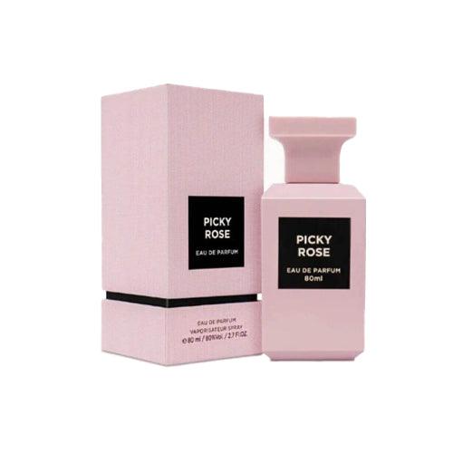פרגרנס פיקי רוז בושם יוניסקס אדפ 80מ"ל FRAGRANCE WORLD PICKY ROSE Edp 80ml