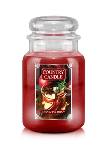 קאנטרי קנדל נר ריחני קראן אפל טודי 680גרם COUNTRY CANDLE Cran Apple Toddy 680G