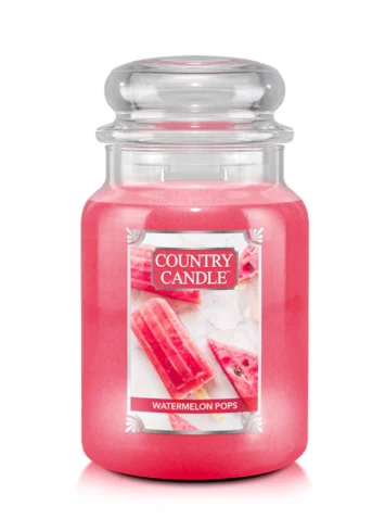 קאנטרי קנדל נר ריחני ווטרמלון פופס 680גרם COUNTRY CANDLE Watermelon Pops 680G