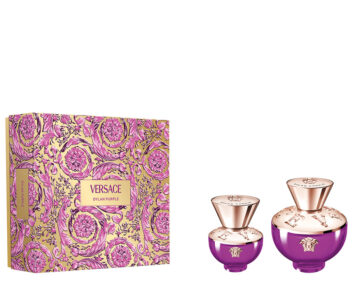 ורסצה דילן פרפל מארז לאישה אדפ 100מל + 30מל VERSACE DYLAN PURPLE SET EDP 100ML