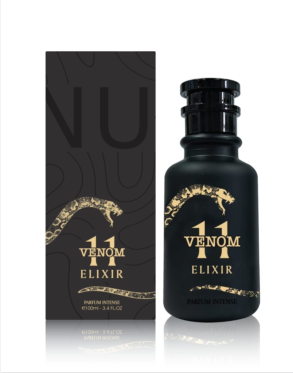עמנואל ונום 11 אליקסיר פרפיום אינטנס 100 מ"ל EMANUEL VENOM 11 ELIXIR PARFUM INTENSE 100 ML