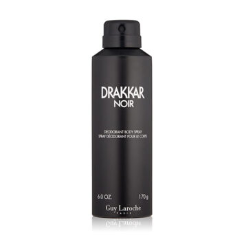 גיא לרוש דראקר נואר דאודורנט ספריי 170מל GUY LAROCHE DRAKKAR NOIR DEODORANT SPRAY 170ML