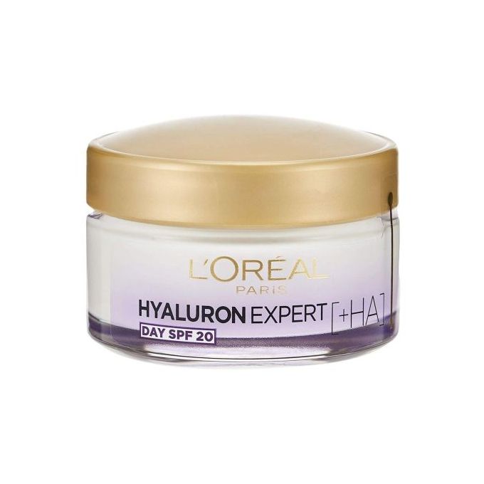 לוריאל דרמו היאלורון אקספרט קרם יום הגנה 50 Loreal Hyaluron Expert Soin Repulpant Hydratant SPF 20 50 ml 50ML