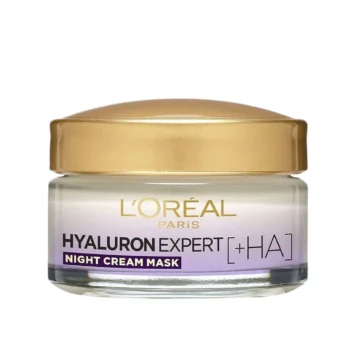 לוריאל דרמו היאלורון אקספרט קרם לילה Loreal Hyaluron Expert Night Cream 50ML