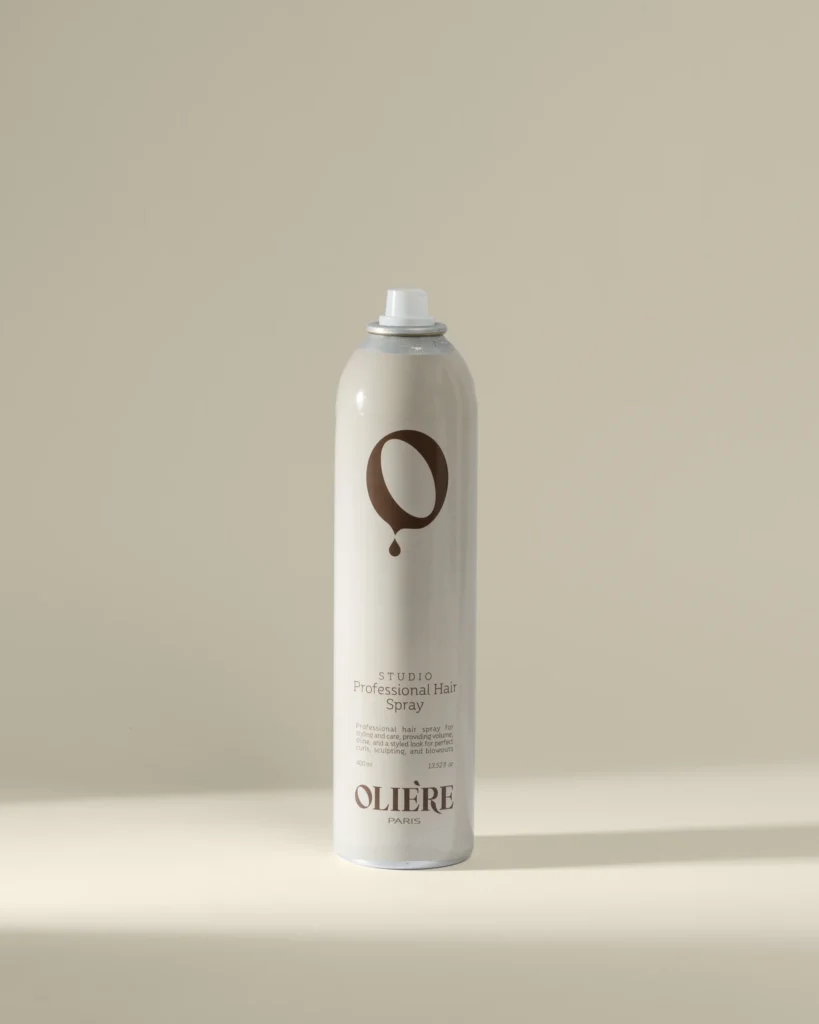 אולייר פריז ספריי מקשה לעיצוב השיער 400מ״ל OLIERE PARIS HAIR SPRAY 400ML