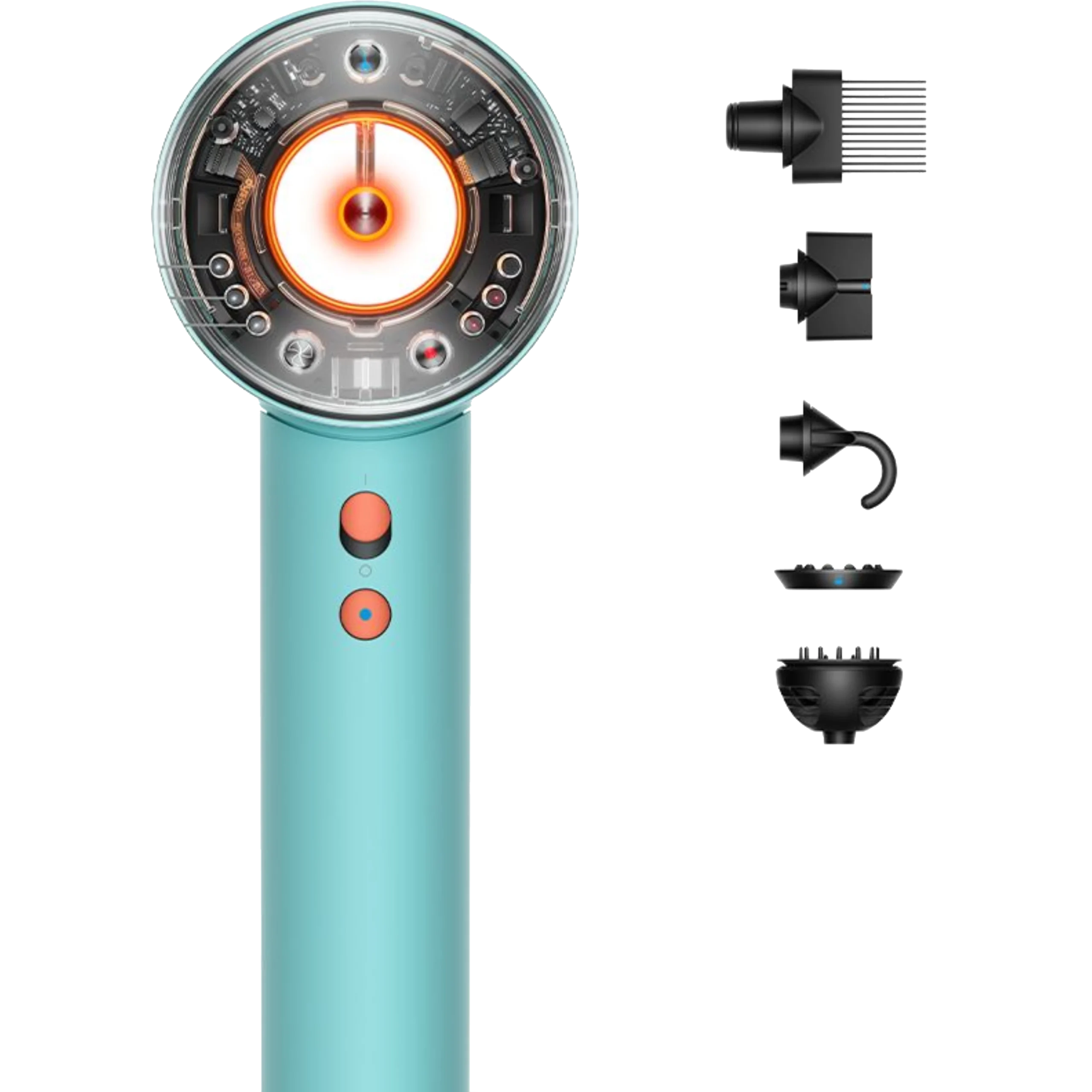 דייסון מייבש שיער טורקיז טופז Dyson HD16 Supersonic Nuralc