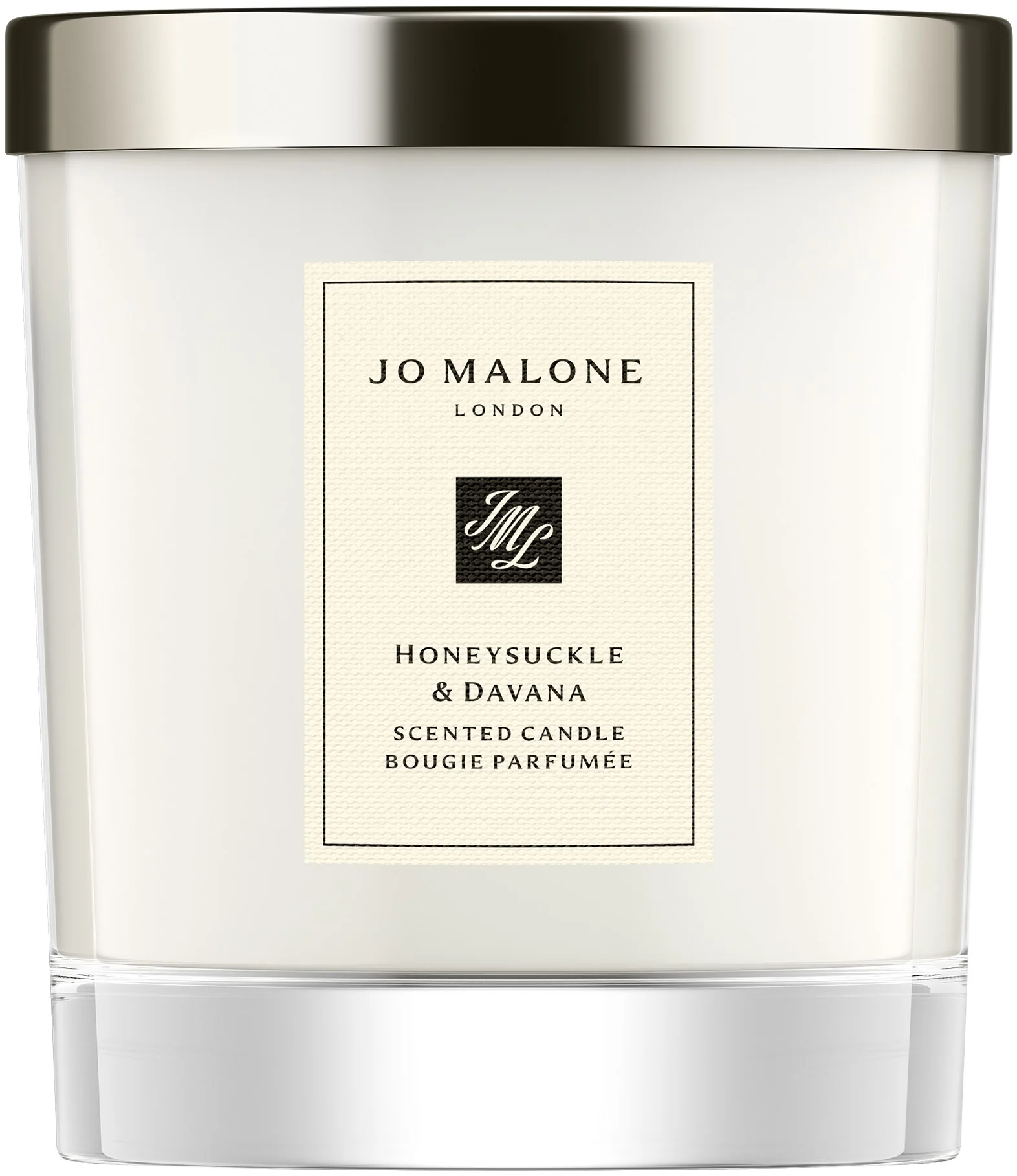 גו מלון האניסאקל אנד דוואנה נר ריחני 200 גרם - JO MALONE HONEYSUCKLE DAVANA CANDLE 200G