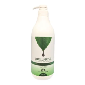 וולנס שמפו מנטה טיפולי ומרענן לכל סוגי השיער 1000 מ"ל WELLNESS HAIR SHAMPOO 1000ML