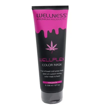 וולנס מסכת צבע מג׳נטה 250 מ"ל WELLNESS HAIR MASK 250 ML