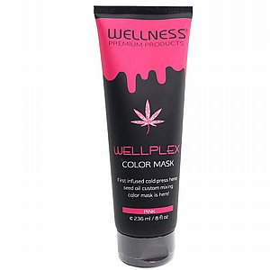 וולנס מסכת צבע ורוד 250 מ"ל WELLNESS HAIR MASK PINK 250 ML