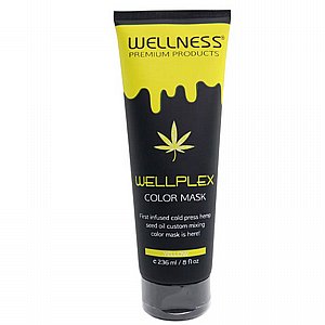 וולנס מסכת צבע צהוב 250 מ"ל WELLNESS HAIR MASK YELLOW 250 ML