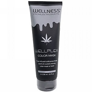 וולנס מסכת צבע אפור 250 מ"ל WELLNESS HAIR MASK GREY 250 ML