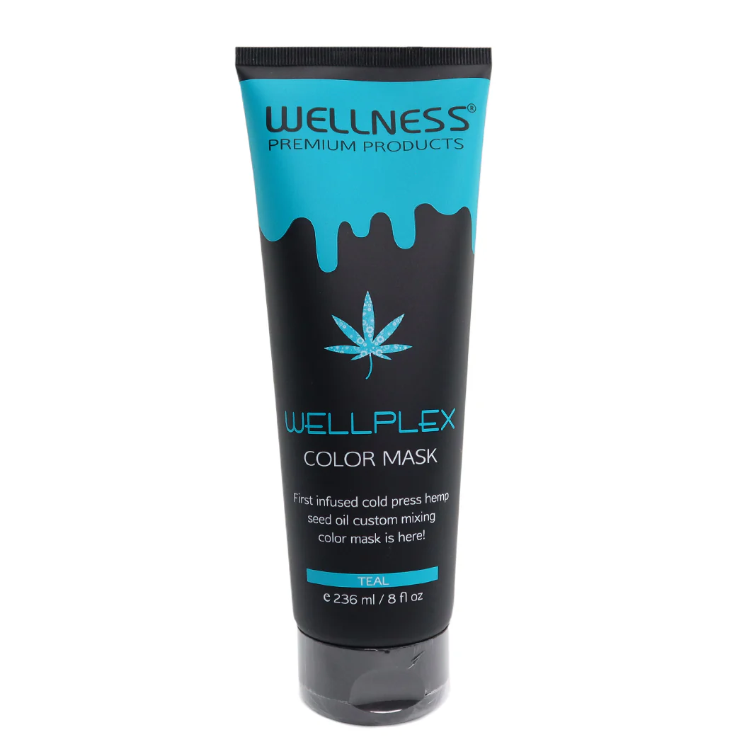 וולנס מסכת צבע טורקיז 250 מ"ל WELLNESS HAIR MASK 250 ML