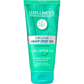 וולנס ג`ל לשיער מתולתל וולנס 180 מ"ל WELLNESS HAIR GEL 180 ML