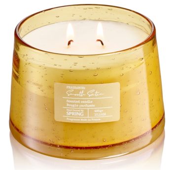 ספרינג נר מבושם בניחוח סמוט סאטן 485 גרם