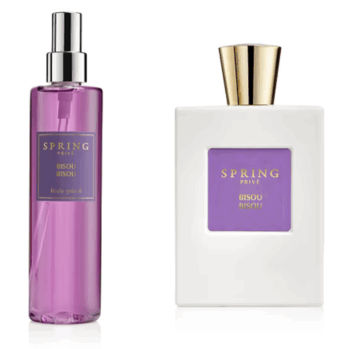 ספרינגמארז  ביסו ביסו בושם אדפ 100מ״ל + מבשם גוף 180 מל  SPRING BISOU BISOU  SET EDP 100ML + BODY SPRAY 180 ML