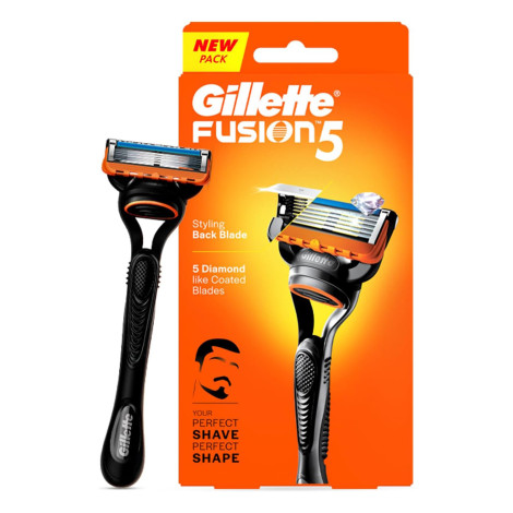 ג'ילט פיוזן 5 ידית + סכין - Gillette Fusion 5 Mens Razor (1 Handle + 1 Count)