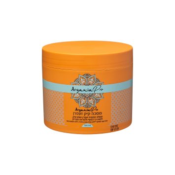 ארגניה מסיכה קיק זעפרן לשיער בריא חזק ורך כמשי 500 מ"ל - ARGANIA מסיכה קיק זעפרן לשיער בריא חזק ורך כמשי 500 מ"ל