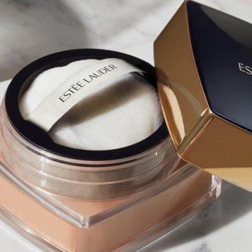 אסתי לאודר דאבל וור שיר פלאטרי לוס פודרה סופר גלואו טסטר Double Wear Sheer Flattery Loose Powder Estée Lauder TESTER