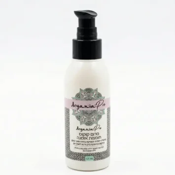 ארגניה סרום קוקוס וחומצות אומגה לשיער מלא ברק ורכות 125 מ"ל - Argania Coconut Serum & Omega Acids for Shiny Soft Hair 125ml