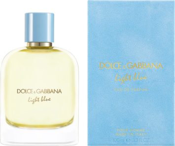 דולצה גבאנה לייט בלו לגבר 100 מל אדפ - Dolce & Gabbana Light Blue for Men 100ml EDP