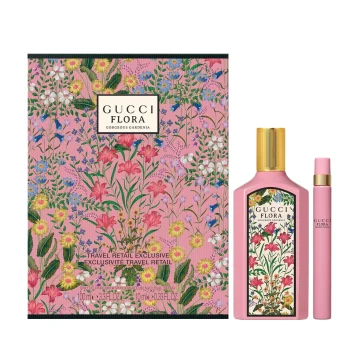 גוצי פלורה גורגס גארדניה לאישה 100 מל + 10 מל אדפ - Gucci Flora Gorgeous Gardenia for Women 100ml + 10ml EDP