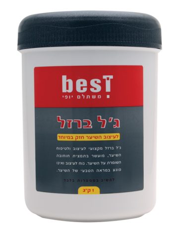 בסט גל שיער ברזל 1 קילו - Best Iron Hair Gel Set 1 Kilo