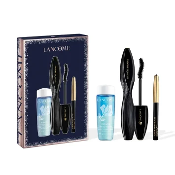 לנקום היפנוז דרמה כוחל + בי פסיל סט - Lancôme Hypnôse Drama Mascara Set 3pcs (Mascara 8ml + Bi-Facil Make Up Remover 30ml + Le Crayon Khol Eyeliner Pencil 0.7g)