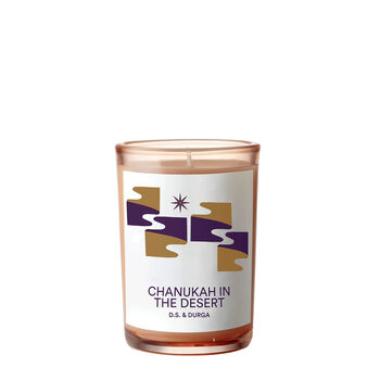 דס דורגה נר חנוכה במדבר 198 גרם - DS & Durga Chanukah In The Desert Limited Edition Candle 7oz