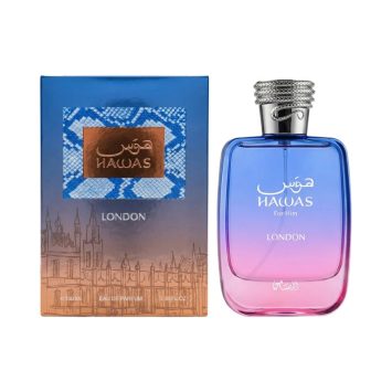 רסאסי הוואס לונדון לגבר 100 מל אדפ - Rasasi Hawas London for Men 100ml EDP